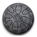 Hapi Drum Om Mandala Engraved - 16cm