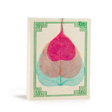 Lokta Bodhi Leaf Notebook  Medium (15x12cm)  45 Leaves  Assorted