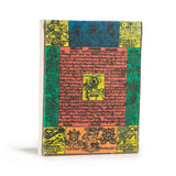 Lokta Traditional Prayer Flag Notebook  Medium (15x12cm)  45 Leaves  Natural