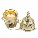 Hanging Brass Incense Burner