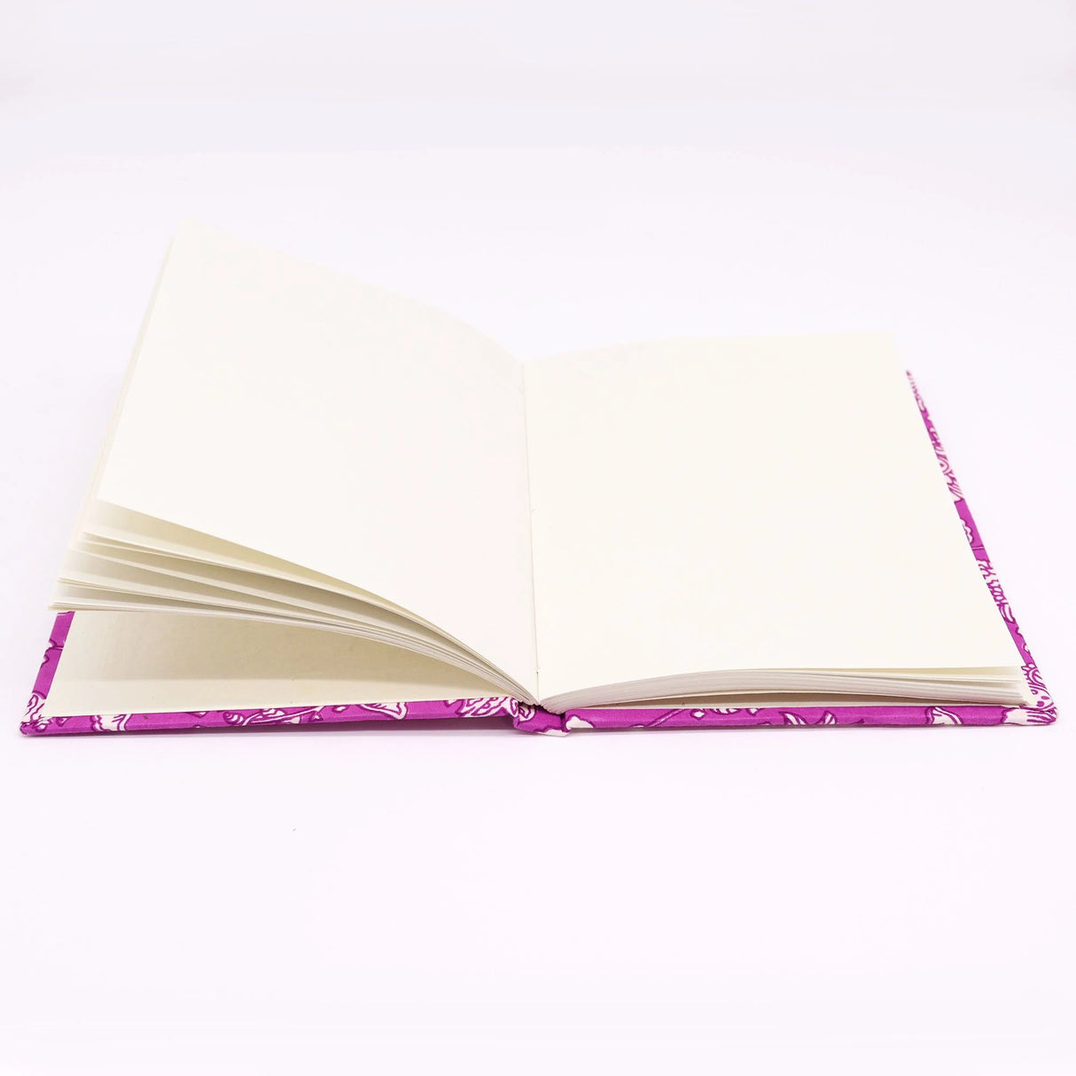 Cotton Bound Notebooks 20x15cm - 96 pages -Antique Fuchia