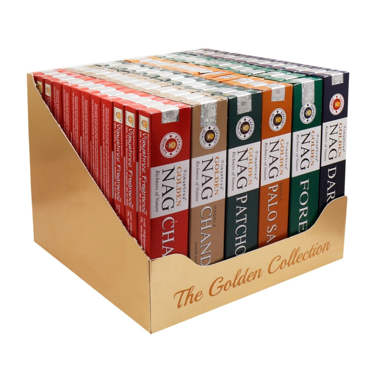15g Golden Collection Box - 6 assorted Fragrances