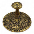 Mushroom Plate  - Brass Effect - Incense Holder