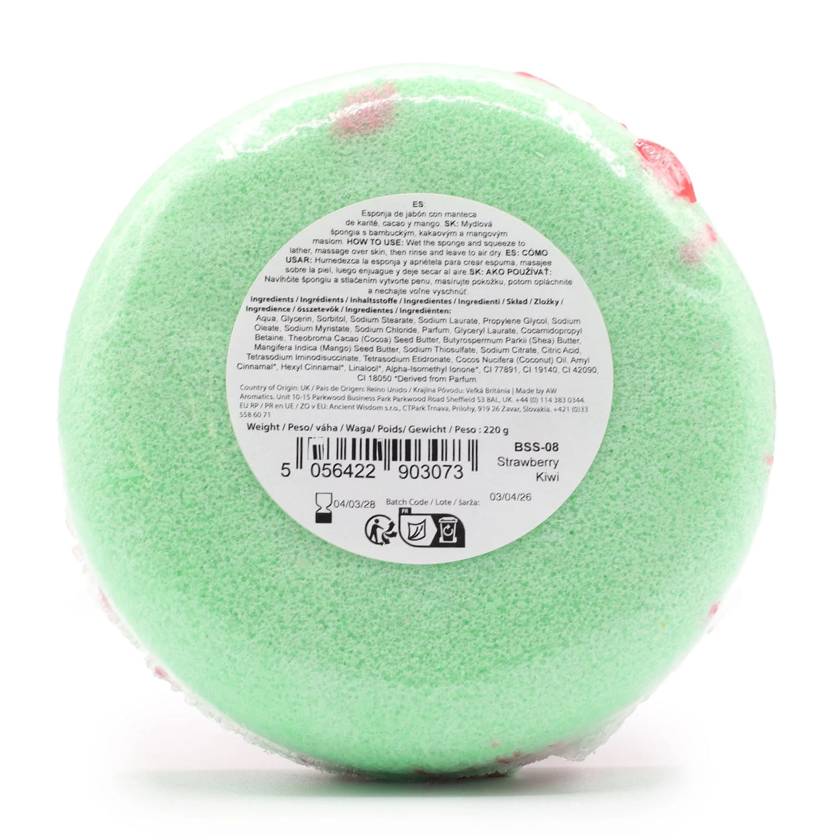 Butter Bubble Soap - Strawberry Kiwi