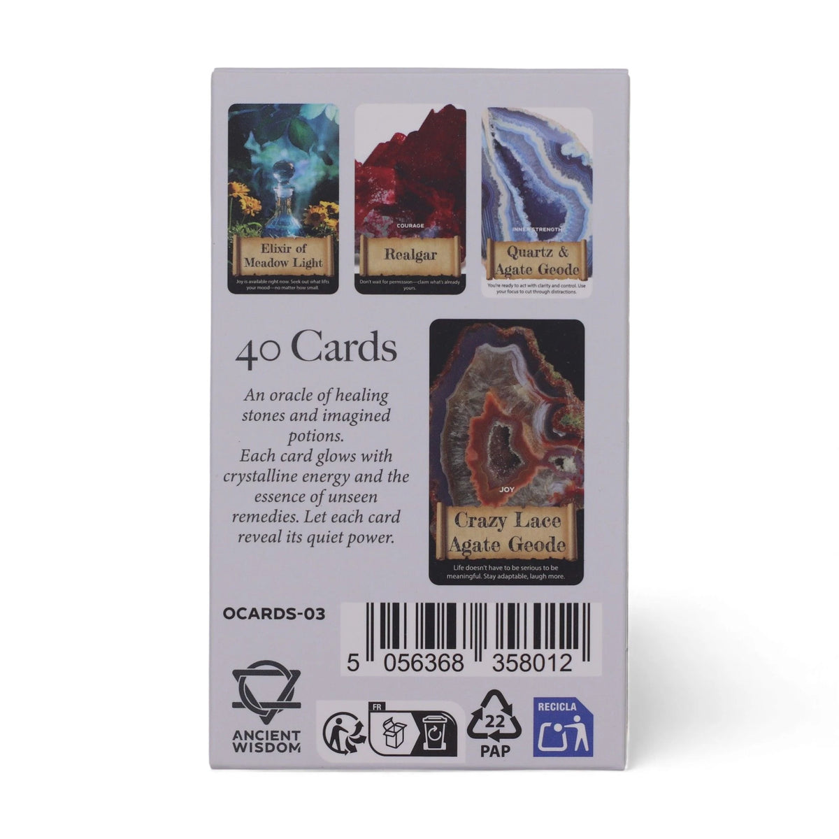Crystals & Elixirs Oracle Cards  Healing Energy Deck