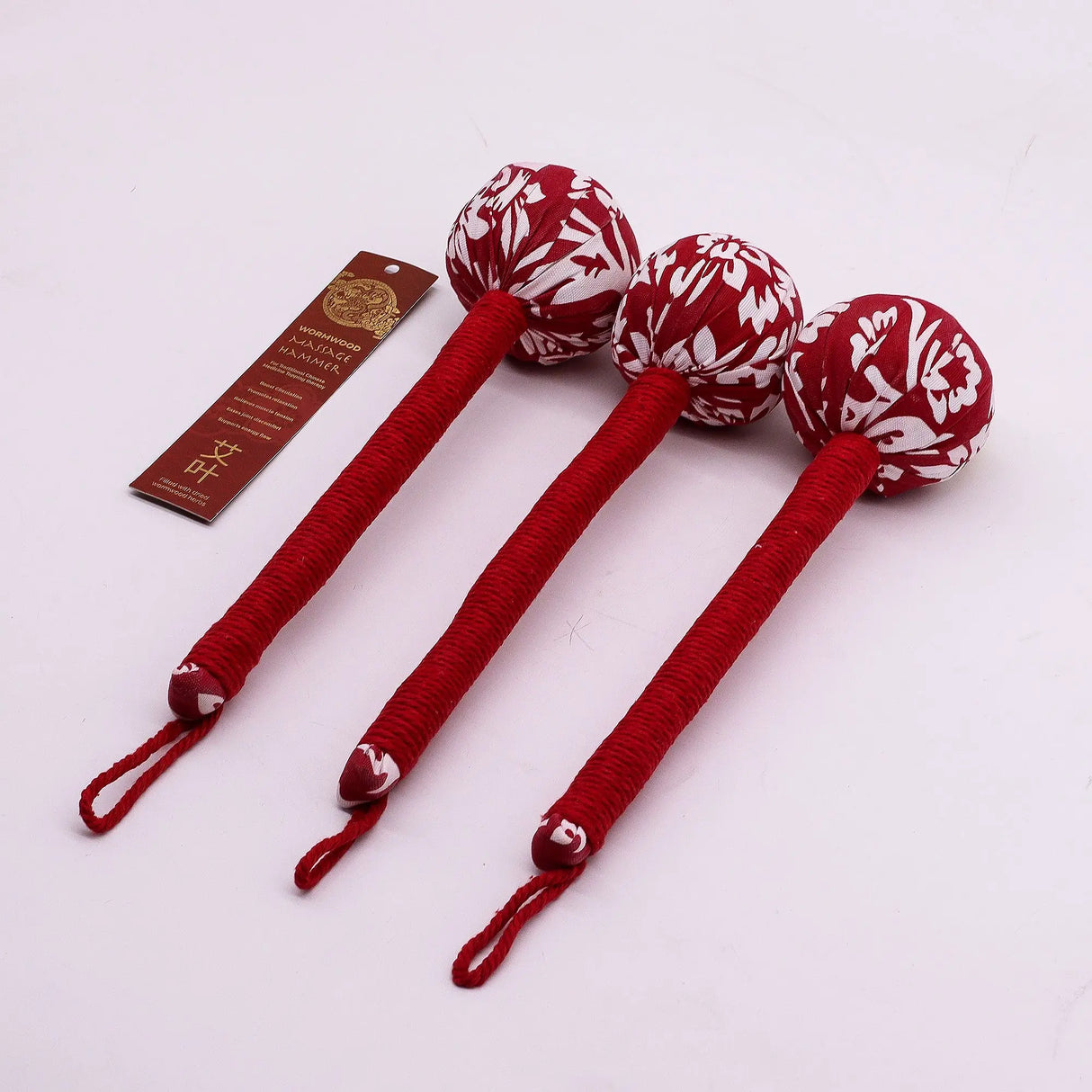 Wormwood Massage Hammer - Red