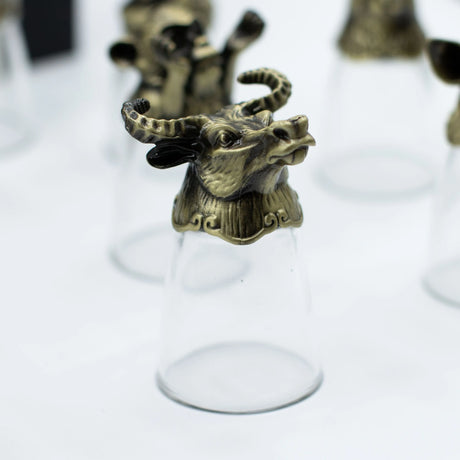 Gift Set of 12 Glasses (25ml) - Forest & Mystical Creatures