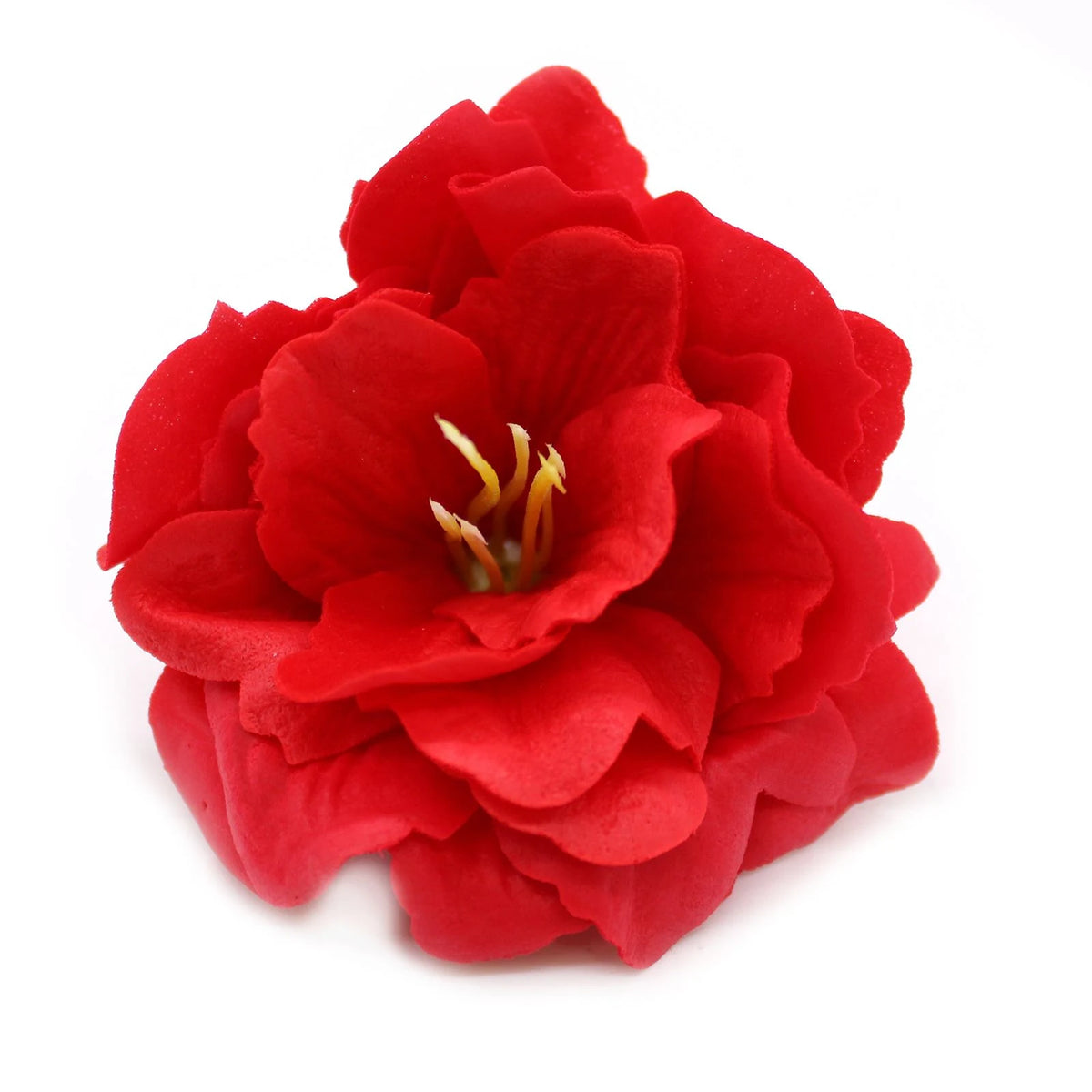 Craft Soap Flower - Small Peony - Red