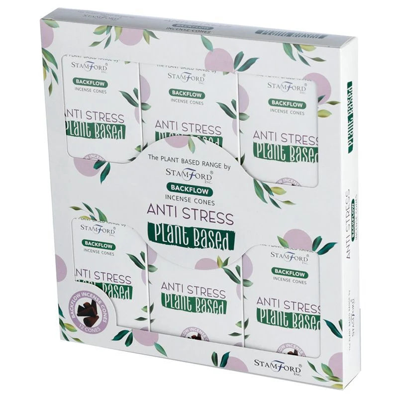 Plant Based Backflow Incense Cones - Anti Stress