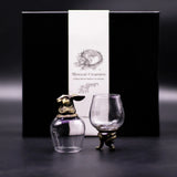 Gift Set of 6 Glasses (100ml) - Mystical Creatures - Antique Bronze