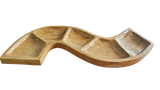 Snake Shaped Teak Bowl