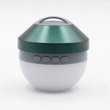 Green Camping Hanging Light and Mini Speaker