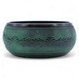 Extra Loud - Mushroom Singing Bowl - Moss Green (23x10.5cm, 1.3kg)