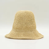 Nomad Sari Floppy Straw Sun Hat - Natural Beige