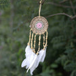 Pastel Pink Macram Dream Catcher 9cm (asst colours)