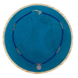Nepalese Extra Fine Gem Necklace - Blue Onyx & Tree of Life
