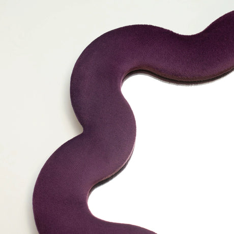 Soft Squiggly Mirror  Star  Mauve (33x31x2.3cm)