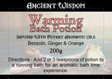 Bag Labels for Warming  (4 sheets of 18)