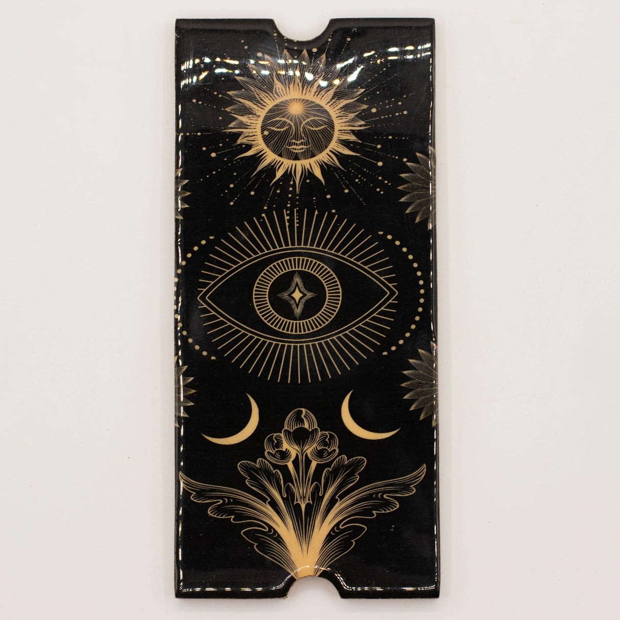 Four Section Tarot Box with Card Holder