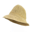 Nomad Sari Floppy Straw Sun Hat - Natural Beige