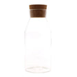 Cottage Cork Glass Jar - Clear - 20cm