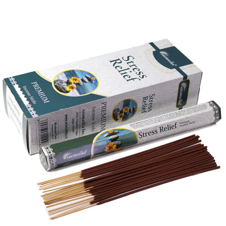 Aromatika Charcoal Free Hex Incense - Stress Relief
