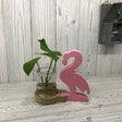 Hydroponic Home Dcor - Pink Flamingo Pot