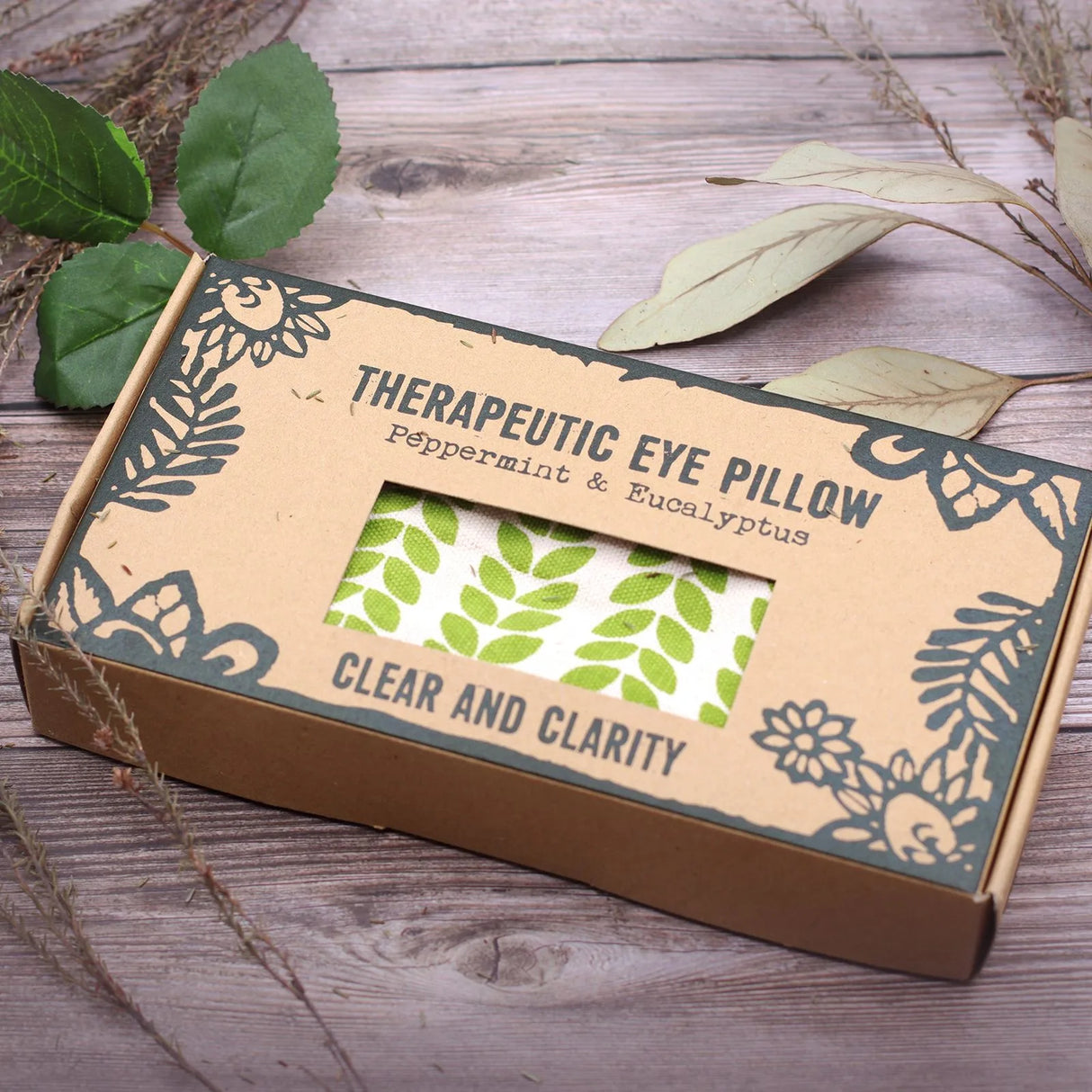 Agnes + Cat Eye Pillow -  Clear & Clarity