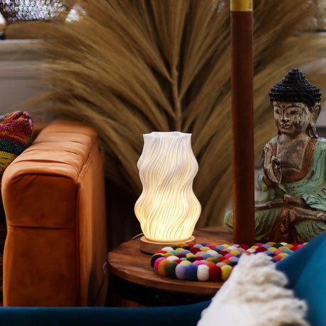 New Wave Lamp - USB (C) - 3 settings - Star Twisted