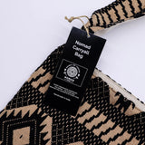 Nomad Sari Jacquard Natural Nomad Carryall Bags - Desert Loom