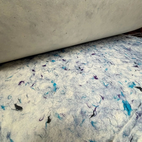 Lokta Craft & Wrapping Paper 51x76cm - Blue Cotton