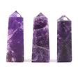 Gemstone Obelisk Points approx 5cm - African Amethyst