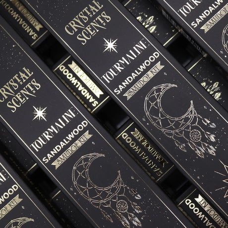 Tourmaline Crystal Scents Smudge Incense - Sandalwood