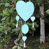 Aluminium Mobile - Hearts (assorted colors)