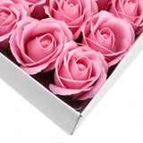 Craft Soap Flowers - Med Rose - Blush
