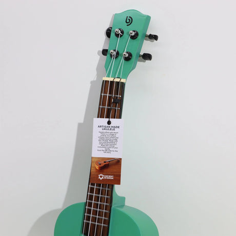 Artisan Made Ukulele - Bright Pink Finish (4 String)