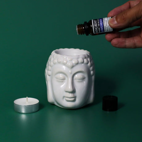 Set of Lavender, Tea Tree & Rosemary Essential Oils - 10ml Each