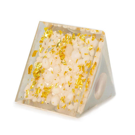 Med Organite Pryamids 7x6cm - Floating Quatz Sphere - Quatz Chunks