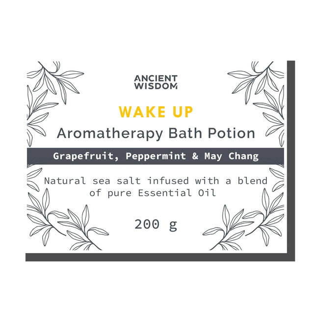 Bag Labels for Wake Up  (4 sheets of 18)