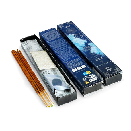 Olibanum Zodiac Gemstone Crystal Incense - Scorpio