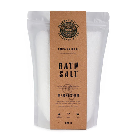 Greenman Rituals Magnesium Epsom Bath Salt  Pure Formula