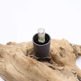 DriftGlow Lamp Crackle Lava Egg Shade - Grey