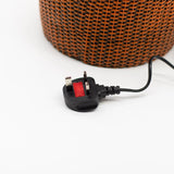 Grand Water Feature - 24x22x48cm - Colour Changing Crystal Ball in Greek Urn in Basket