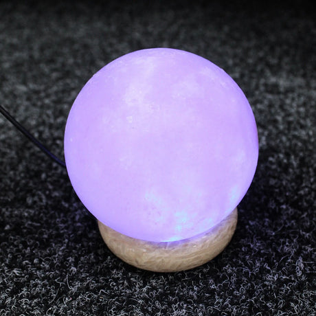 Quality USB Ball Salt Lamp - 8 cm (multi)