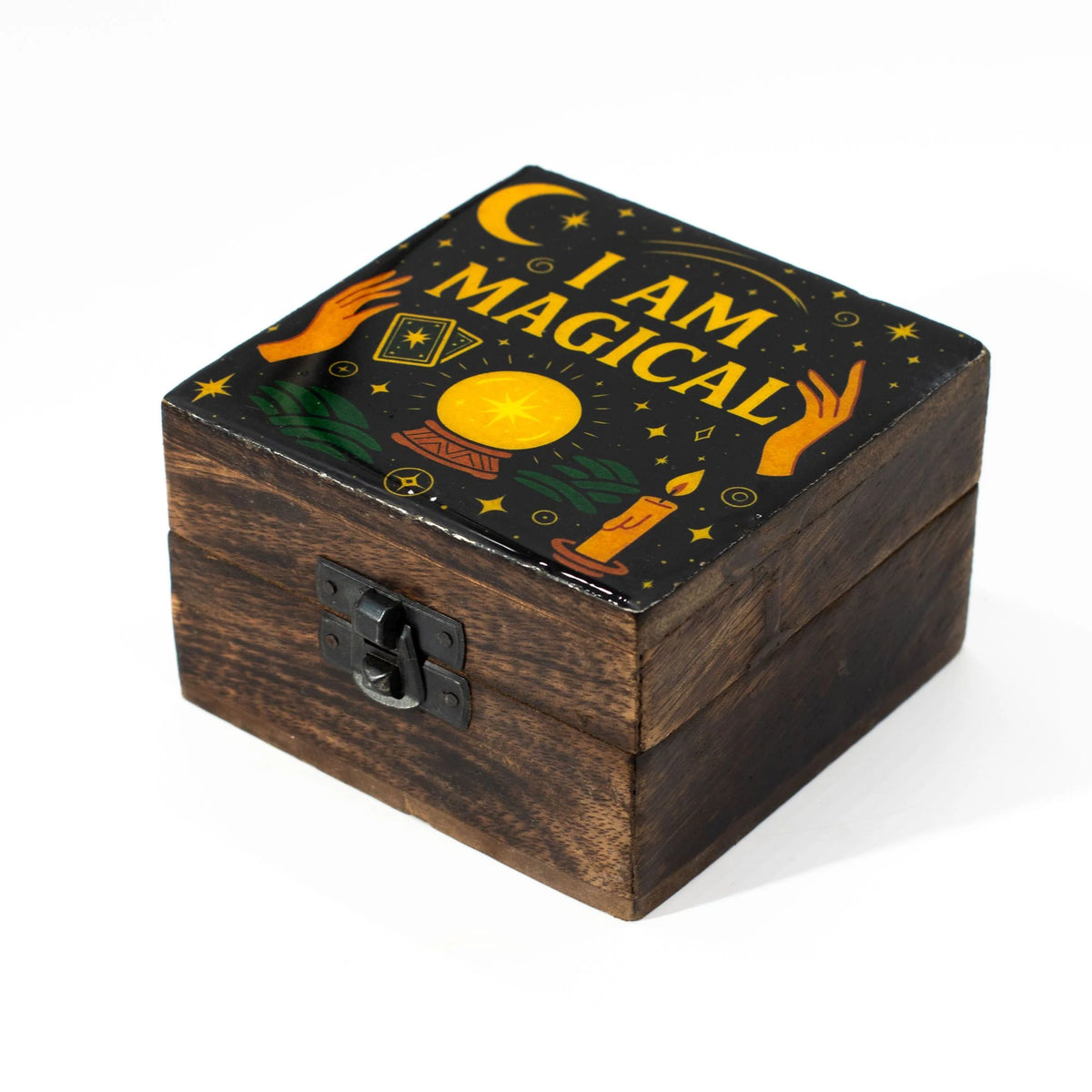 Small Enamelled Box  - I am Magical