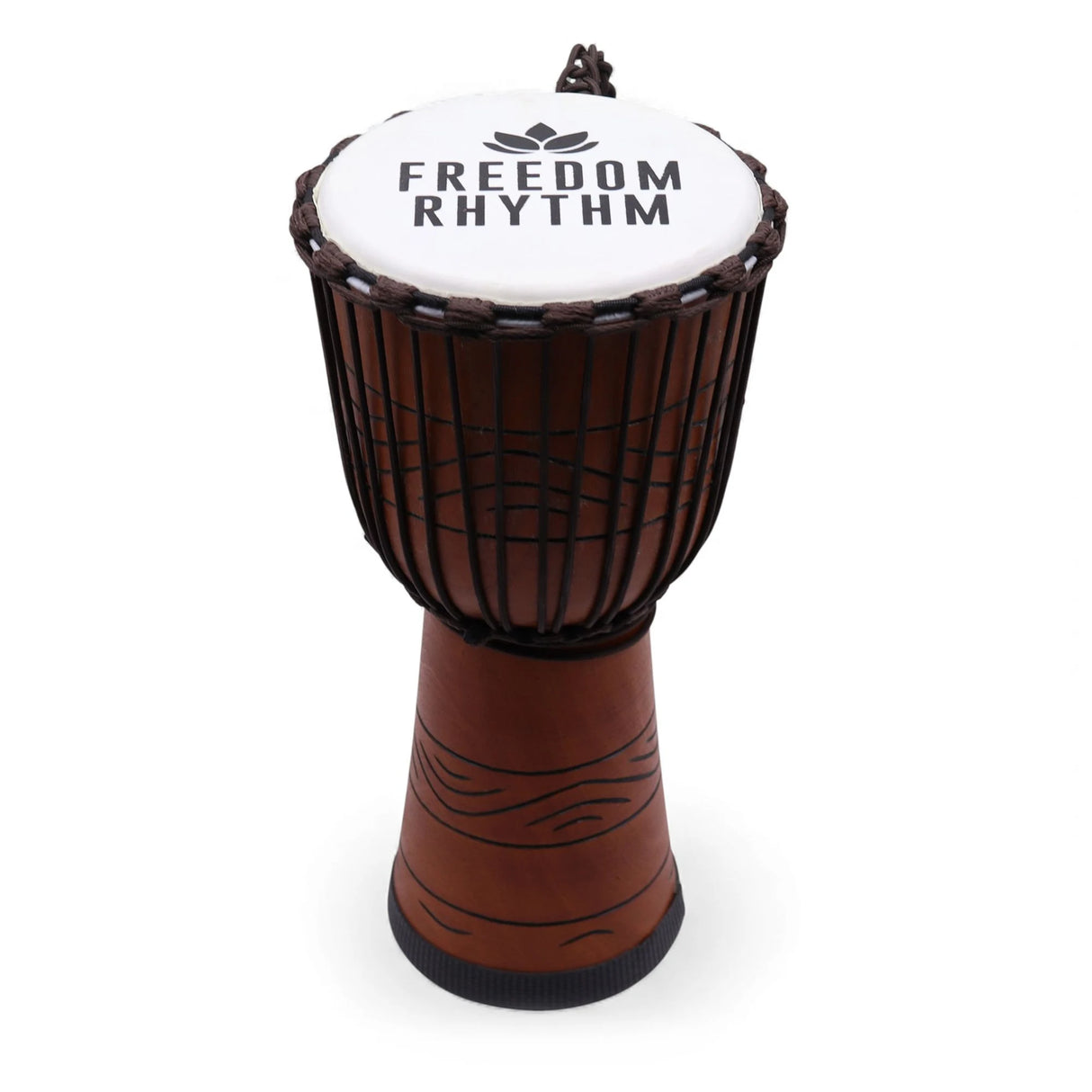 Large Pro Djembe Drum - Freedom Rhythm (high) - 50cm (22cm Diia)