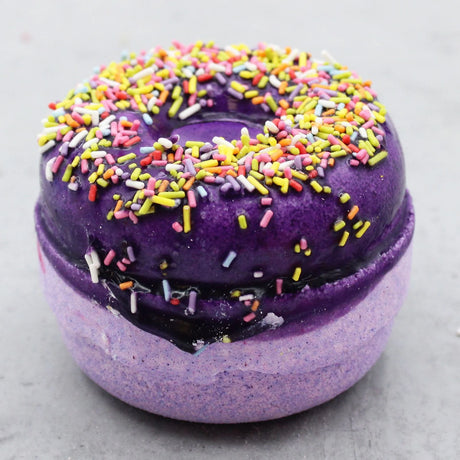 Blackberry and Almond Bath Donuts