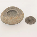 Natural Riverstone Grounding Pot - Large (aprox 15x12cm)