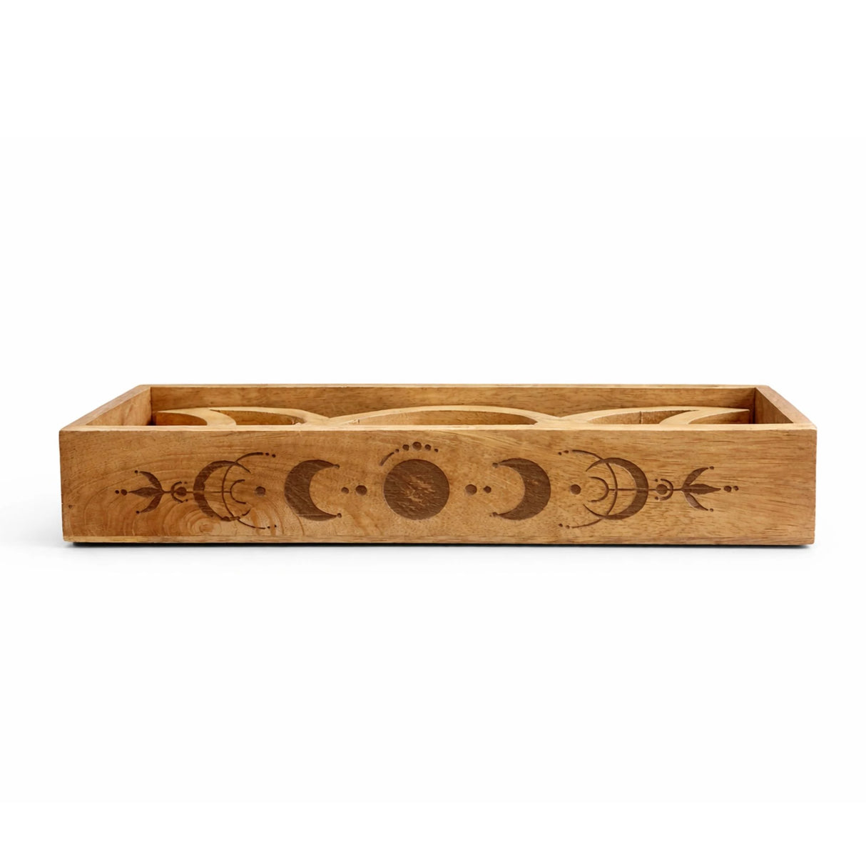 Moon Phase Tarot Tray with Card Holder