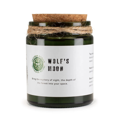Greenman Woodwick Soy Candle - Wolf's Moon
